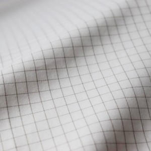Factory wholesale High Temp Resistant Conductive Fabric - Silver grid earthing conductive fabric  – 3L Tex