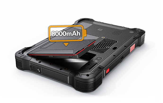 8000mAh Battery Replaceable (Optional)