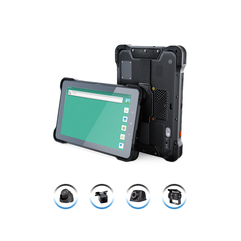 10″ Robusni tablet sa 4 kanala Ahd ulaza kamere i Ai argoritmom (Adas i Dms) za pomoćni sistem sigurnosne vožnje VT-10 Pro AHD