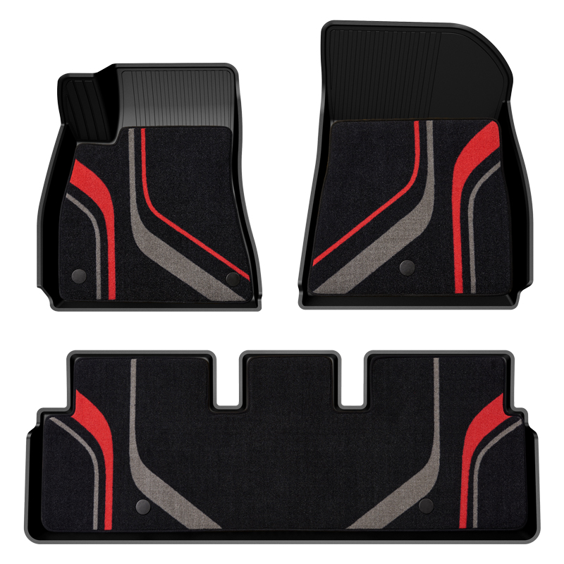 China OEM Car Liners And Mats Factory - New Design Carpet For Tesla Model 3  – 3W