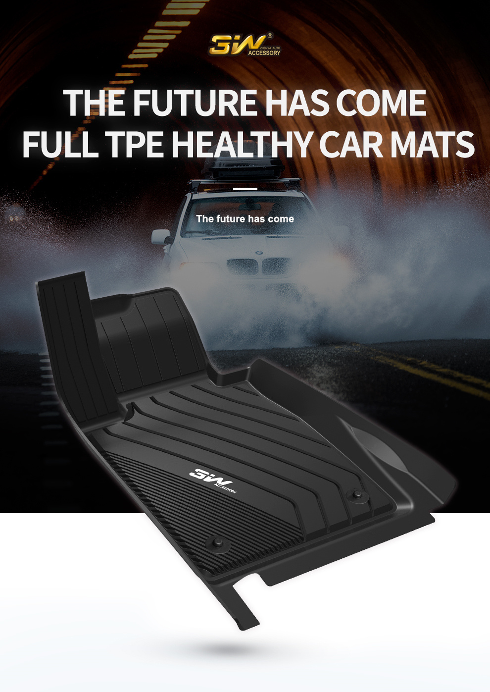 TPE car mat for BMW4