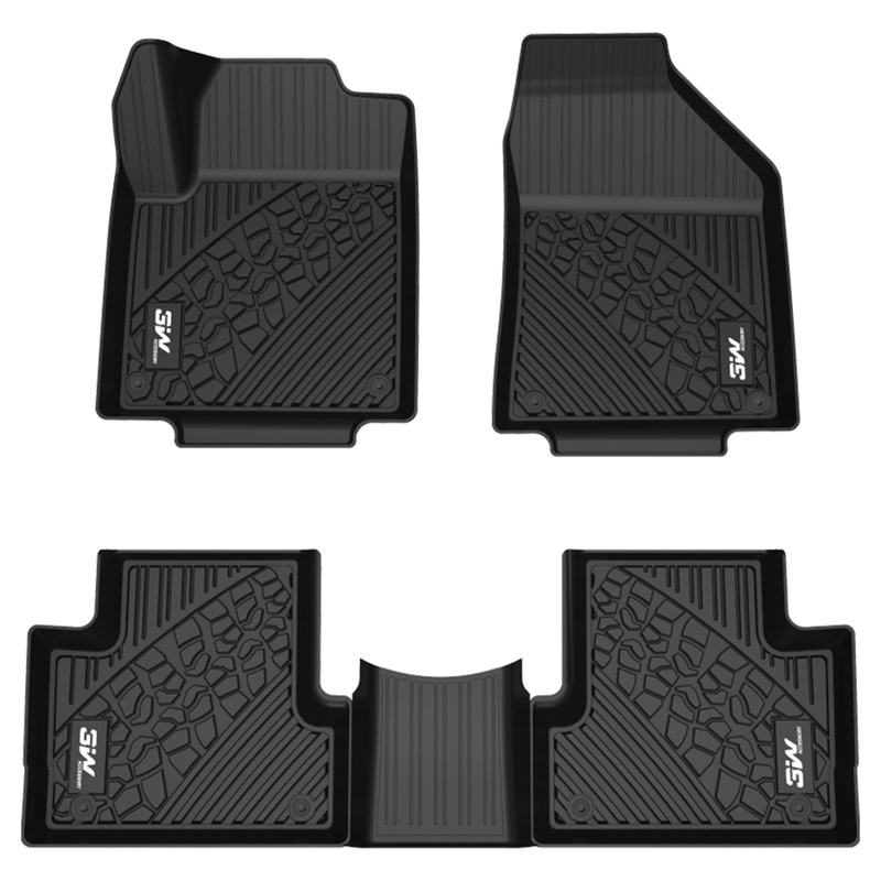 Wholesale ODM Mazda 3 Mats Manufacturers - Easy To Clean Detachable Odorless TPE Car Mat For Jeep  – 3W