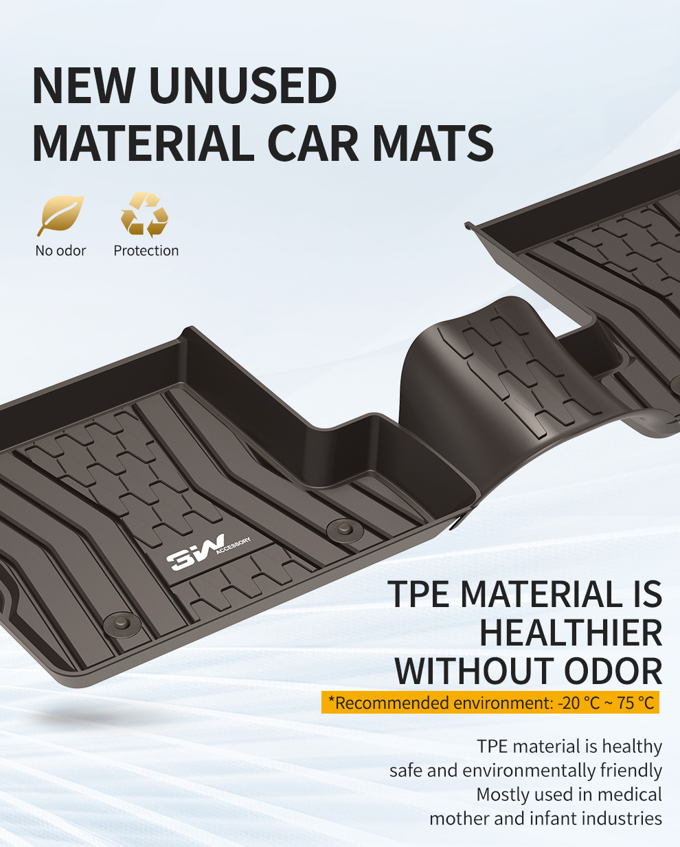 TPE car mat for Lincoln5
