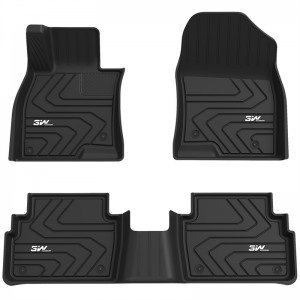 China OEM All Weather Mats For Cars Manufacturers - Custom Black TPE Material Car Mat For Mazda  – 3W
