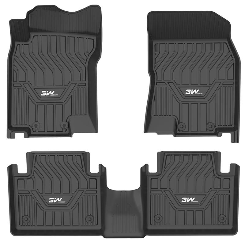 China OEM Injection Trunk Mats Manufacturers - Non Slip Full Set TPE Hot Sale Car Mat For Nissan  – 3W