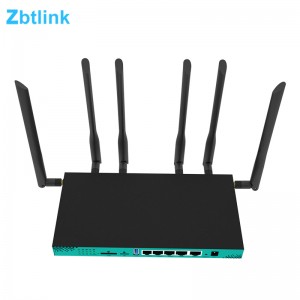 WG1608 1200Mbps Dual Bands 4G 5G LTE Wireless Router Gigabit Ports Metal Case