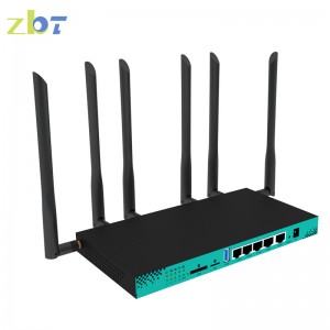 ZBT WG1608 5G lte Router with Sim Card Slot MTK7621A Openwrt 1200Mbps