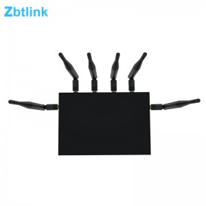 ZBT WG1602 High Speed Gigabit Ports 1200mbps Dual Sim Card 4g Lte Wireless Router With MTK7621A Chipset