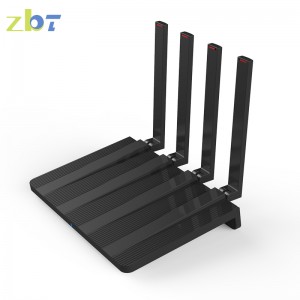 1800Mbps wifi 6 mesh dual band 2.4G 5.8G Gigabit Ports IPQ6000 Chipset wireless routers  USB 3.0
