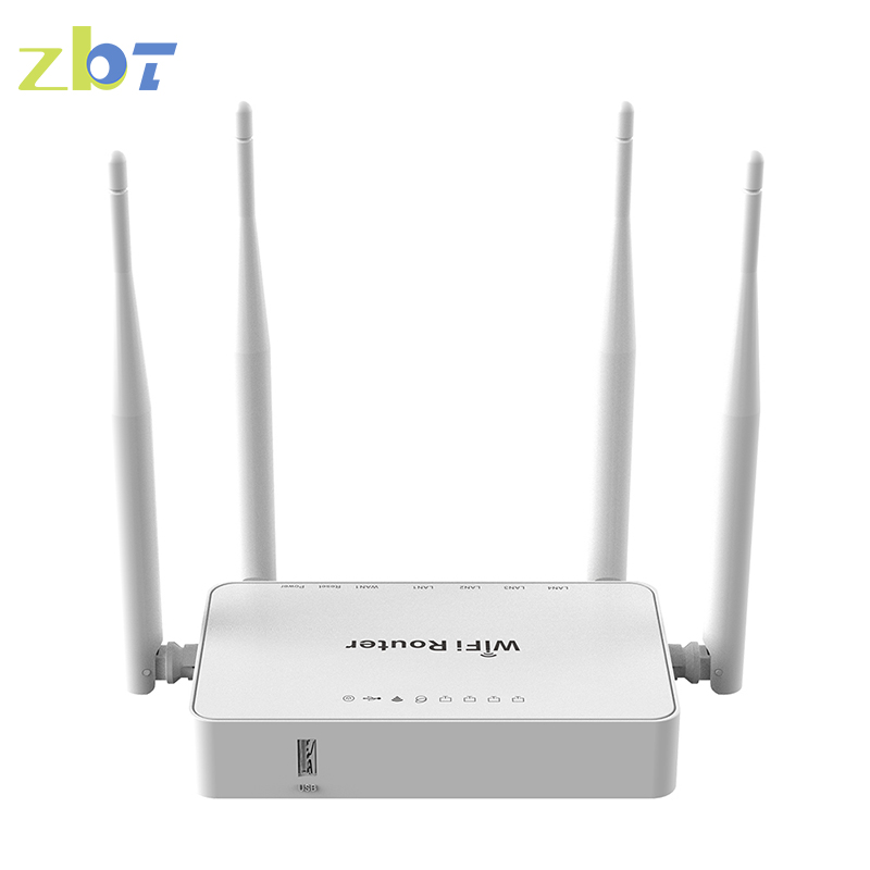Professional Design Wifi Router With Cellular Backup - 300mbps 2.4G wireless 4 antennas wifi wireless router for Home Office Usage – Zhitotong