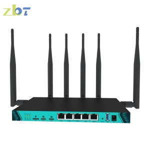 Two SIM Card wireless router 4g lte wireless router with 5dBi antenna