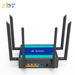 ZBT WG155-T 4G LTE 1200Mbps Dual Bands Gigabit Industrial High Speed Wireless Router With Ports IPQ4019 Chipset