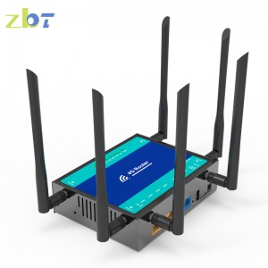 ZBT WG155-T 4G LTE 1200Mbps Dual Bands Gigabit Industrial High Speed Wireless Router With Ports IPQ4019 Chipset