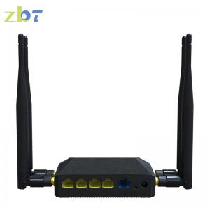 4G LTE 300Mbps 2.4G plastic case watchdog wireless Router for HomeOffice usage