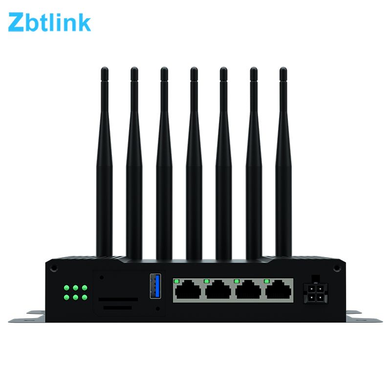 Hot Sale for 2.4g 5.8g Dual Band Mesh Router - Vehicle dual bands 4g LTE industrial wireless router 1200Mbps gigabit ports sim card slot CPE – Zhitotong