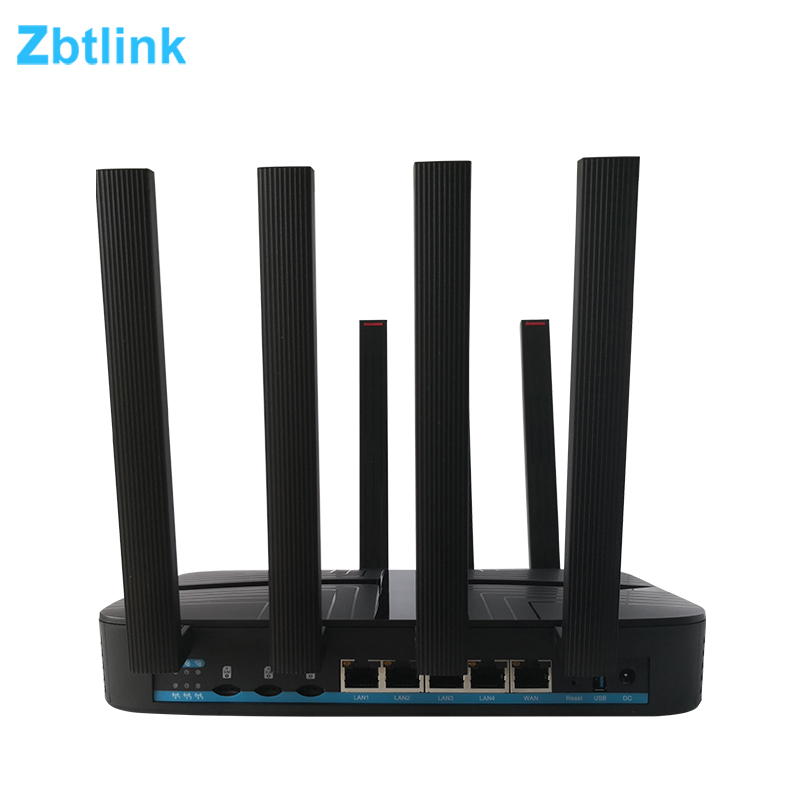 OEM manufacturer Sim Card Router 4g - IPQ4019 chipset Powerful 3 SIM card 4G LTE Wireless Router Dual Bands 2.4Ghz and 5.8Ghz Gigabit Ports – Zhitotong