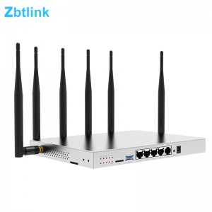 zbt hot model WG3526 4g lte industrial router Gigabit ports dual bands 1200mbps Unlock Mobile Router Wifi With Sim Card
