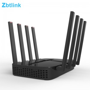 IPQ4019 chipset Powerful 3 SIM card 4G LTE Wireless Router Dual Bands 2.4Ghz and 5.8Ghz Gigabit Ports