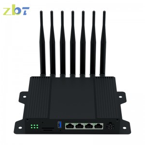 ZBT WG259 Home Office Gigabit Ports 1200Mbps Dual Bands 4g lte router With SIM