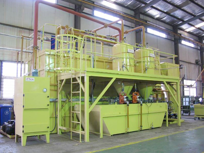 Système de filtration centralisé de pré-revêtement d'huile ultra essentielle pour l'usine de roulements exportée vers l'Inde