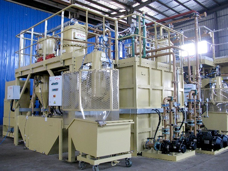 Ultra Essential Oil Precoating Iragazte Sistema Zentralizatua Errusierara esportatutako errodamenduen fabrikarako