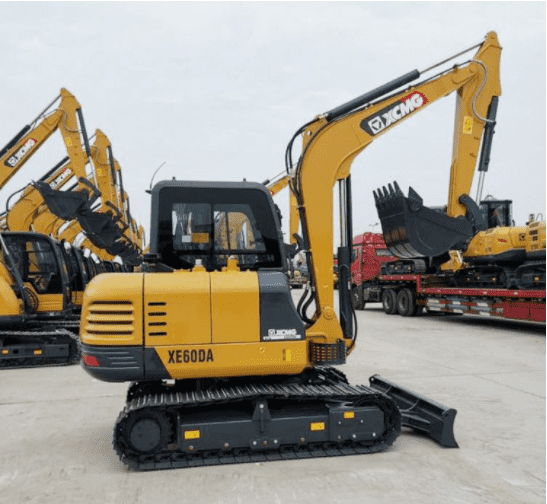 Famous Brand 6 ton mini hydraulic crawler excavator XE60DA multifunction excavator machine price