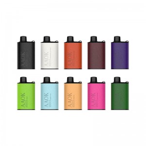 A55 Disposable vape 8000 puffs leathery or 3D exterior