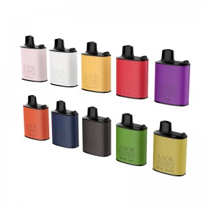 A70 Disposable vape 5000 puffs leathery or 3D exterior