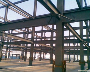 Light steel structure workshop in Mauritius