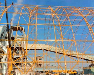 Dry Coal Shed for White Cement Plant in Saudi Arabia