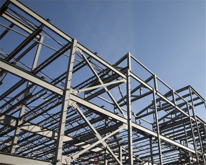 Light steel structure building in Indonesia (265 tons)