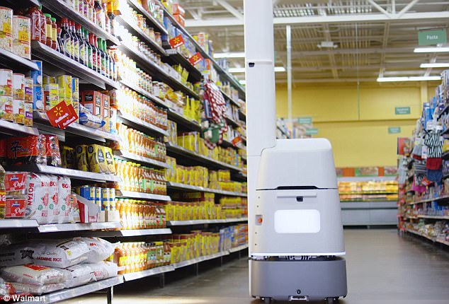Walmart shelves robots on duty