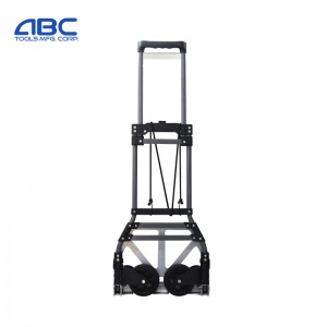 Wholesale Price Lightweight Hand Trolley - Compact Foldable Aluminum Hand Truck with telescoping handle – ABC TOOLS