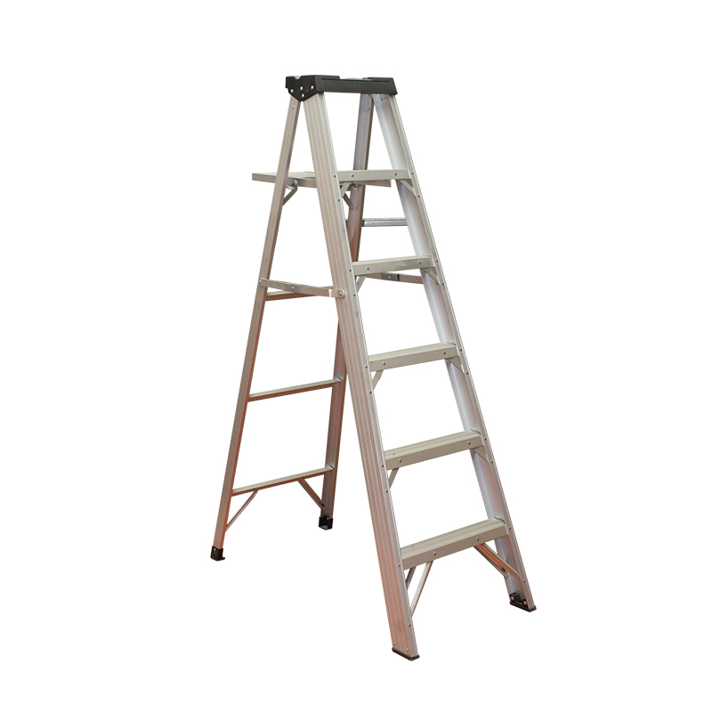 China wholesale Step Extension Ladder - Easy foldable lightweight aluminium step ladder – ABC TOOLS
