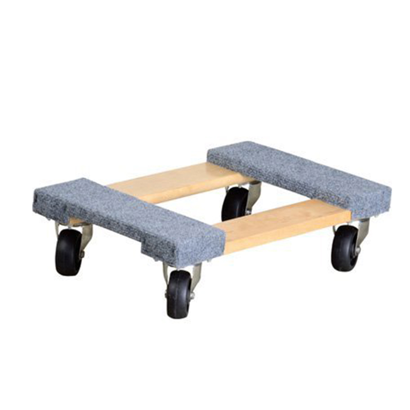 Factory Price For Aluminum Hand Truck Dolly - Heavy duty wood furniture 4 wheels dolly wood moving wheel dolly – ABC TOOLS