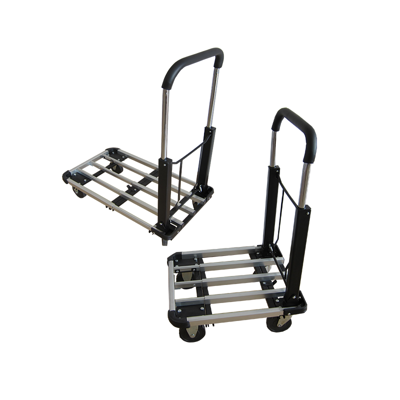 Newly Arrival Hand Truck Dolly Stairs - Heavy duty folding platform metal hand truck trolley – ABC TOOLS
