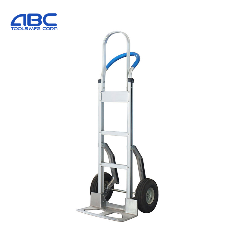 Aluminum Flow Back  Handle Hand Truck With Two Wheels HT9916LW