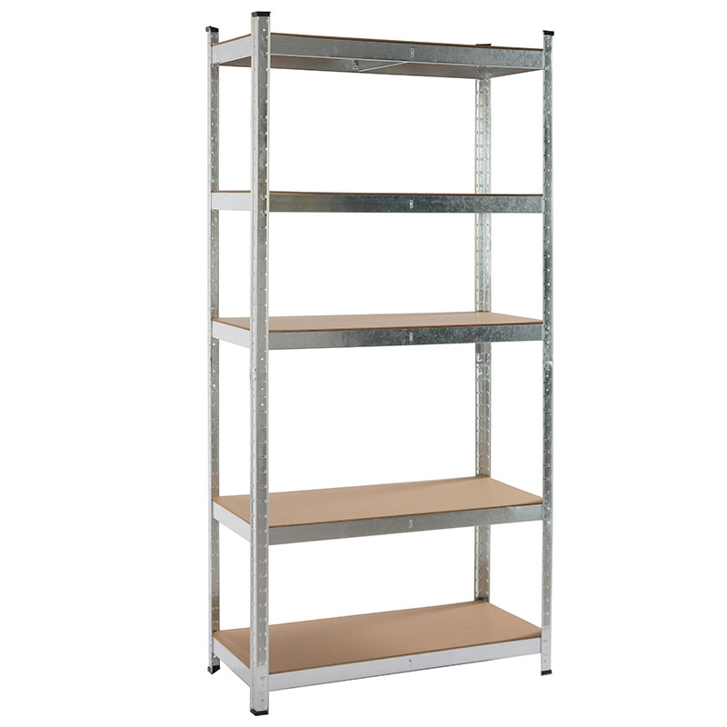 High Quality for Black Shelving Unit - 5 Tier Galvanized Steel Shelving Boltless Garage Storage Racking Shelves Unit For Spare Parts Storage – ABC TOOLS