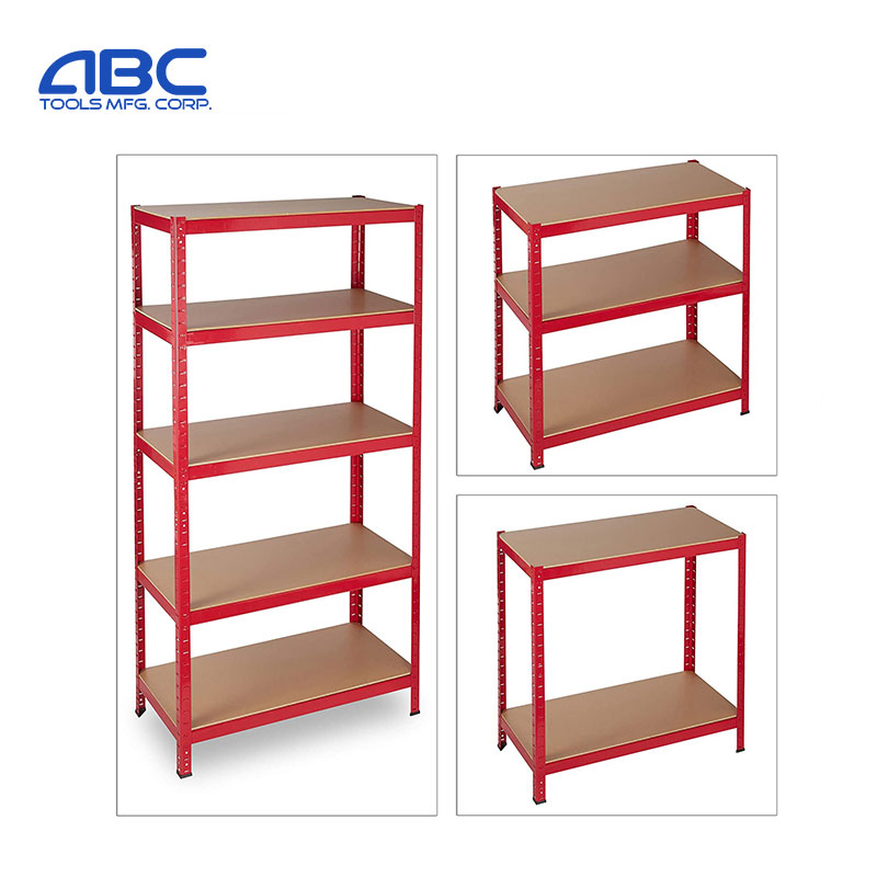 High Quality Non Dust Metal Shelving Unit 5 Shelf Racks Shelf Unit With Dural Metal Featured Image