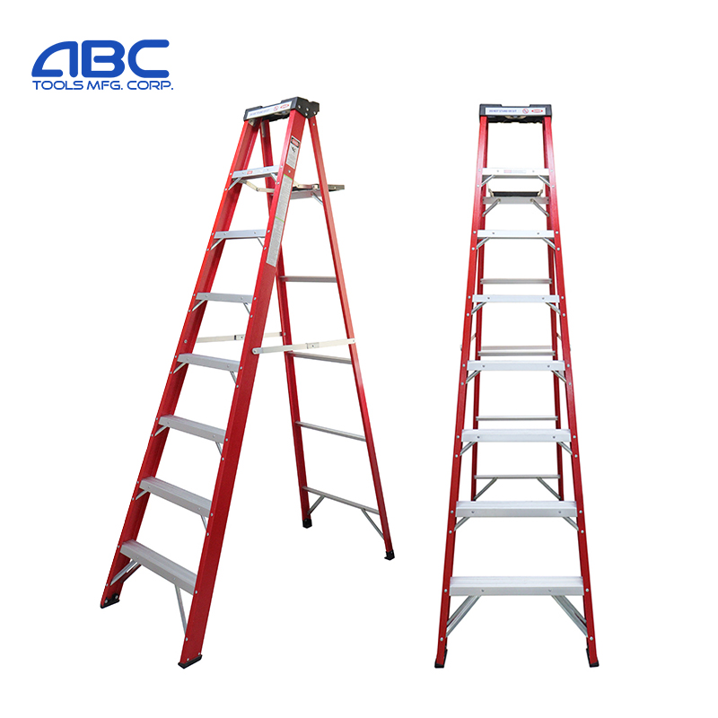 Hot Sale Lightweight Fiberglass Insulation Single-Sided Step Ladder Featured Image