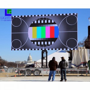 Outdoor P10 LED Module 320x160mm Panel Led Display Full Color LED Screen