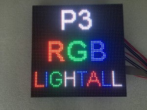Outdoor P3 LED Display Module 192x192mm Panel Led Video Wall Advertisin