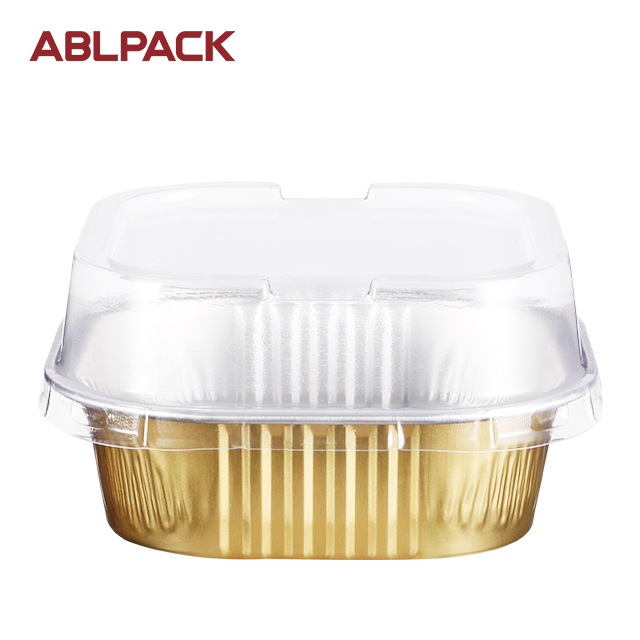 China China High Quality Regular Aluminum Foil Container Factories –  Disposable aluminum foil containers with lids – ABL Baking Manufacturer and  Supplier