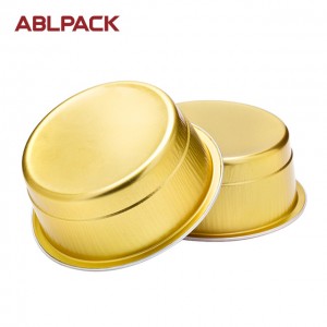 ABLPACK 458 ML/ 16 OZ aluminum foil food cups with sealable aluminum foil lids