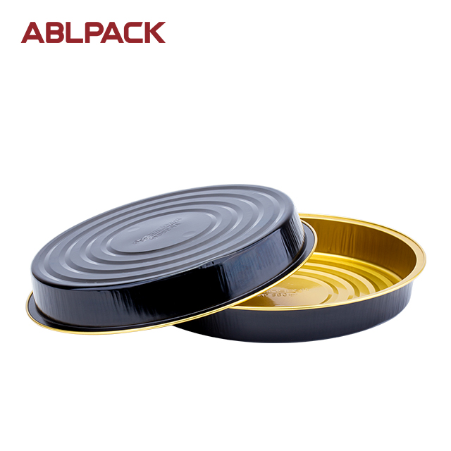 China ABLPACK 875ML/ 30OZ Round shape aluminum foil baking pans