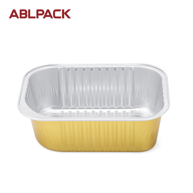 ABLPACK 650ML/22OZ  Rectangular shape aluminum foil container for takeaway food