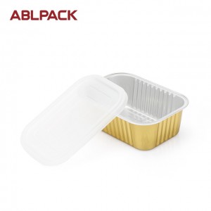 ABLPACK 650ML/22OZ  Rectangular shape aluminum foil container for takeaway food