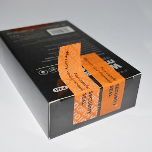 Non Residue Anti-tamper Security Labels, Stickers, and Seals | Accory