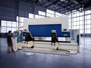 ACCURL 10-Axis CNC Press Brake Bending Follower Supports System