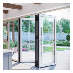 Hot sale Aluminum Door Fabrication - Best Quality New Products Commercial Aluminum Hanging on Folding Door for Building – ACE